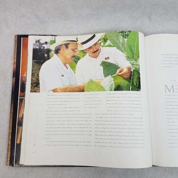 WORLD OF CIGARS Tobacco Photo Table Book - Picture 5 of 7